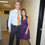 Kathryn Smith, with Larry Tomsik, CFO, Live