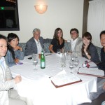 Dinner with Louis Senda, Japan, Mr. Kim, Korea & Kathryn Smith, Wellfleet Liasion LA